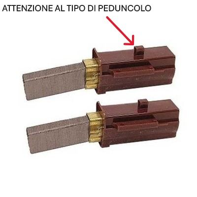 Coppia carboncini per vacuflo 280 - 480 - 780 coppia carboncini per vacumaid p115 - s1500 - s1570