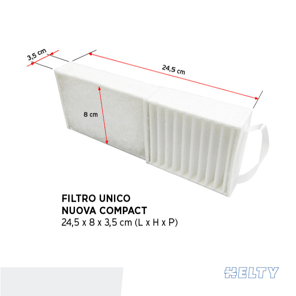 Filtro VMC FlowEASY/PLUS/ELITE, Flow40, FlowCOMPACT