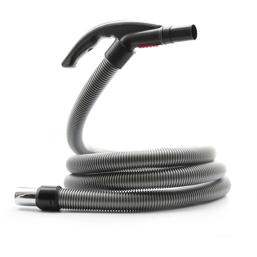 Tubo flessibile standard completo di impugnatura ergonomica in plastica e raccordo tubo-presa in metallo