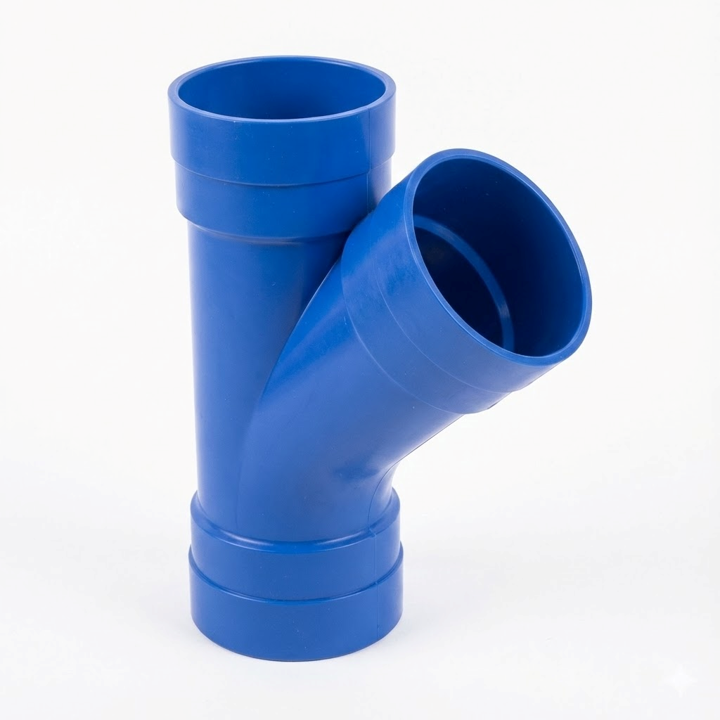 Derivazione in pvc Ø50 45° FFF