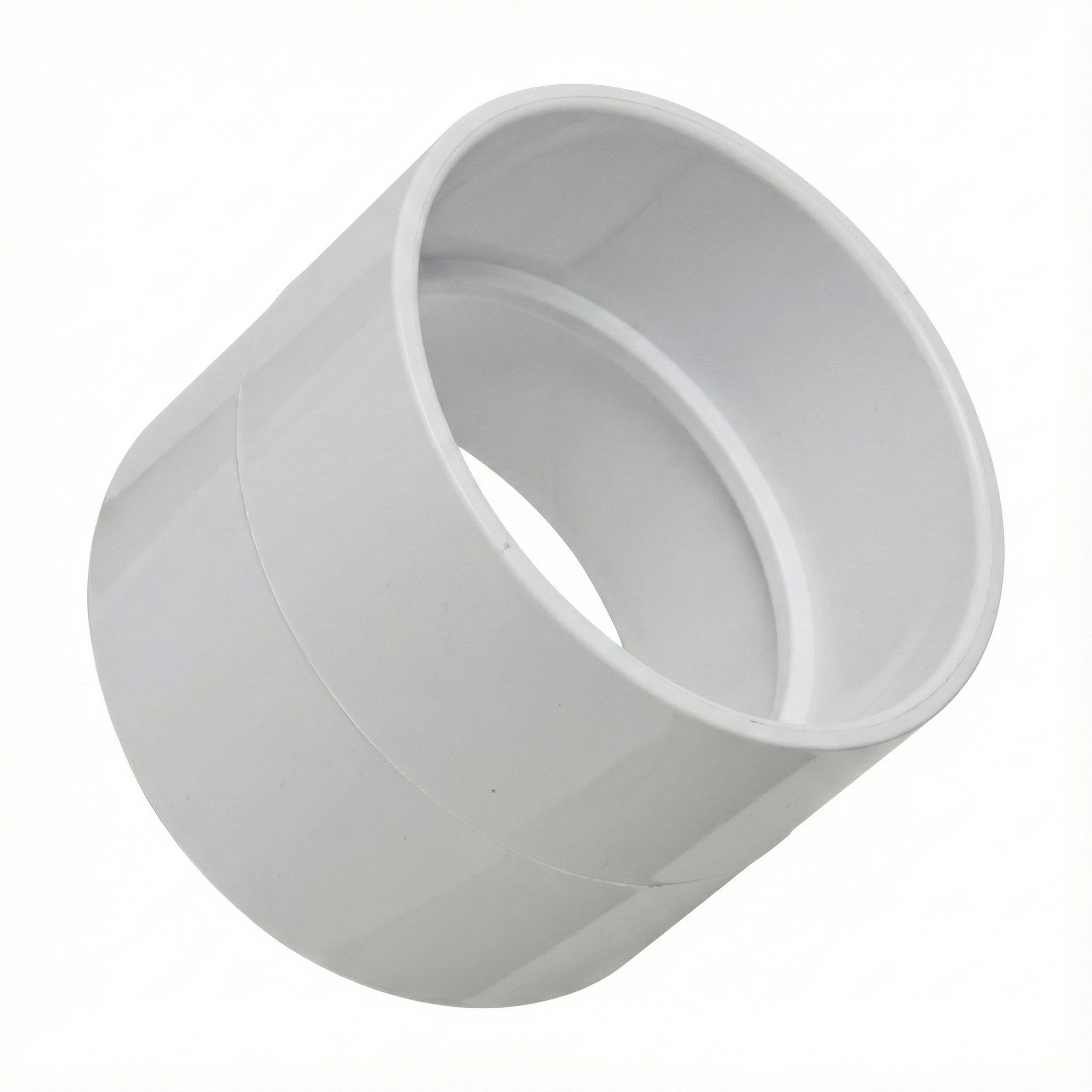 Manicotto bianco in pvc per tubo a scomparsa